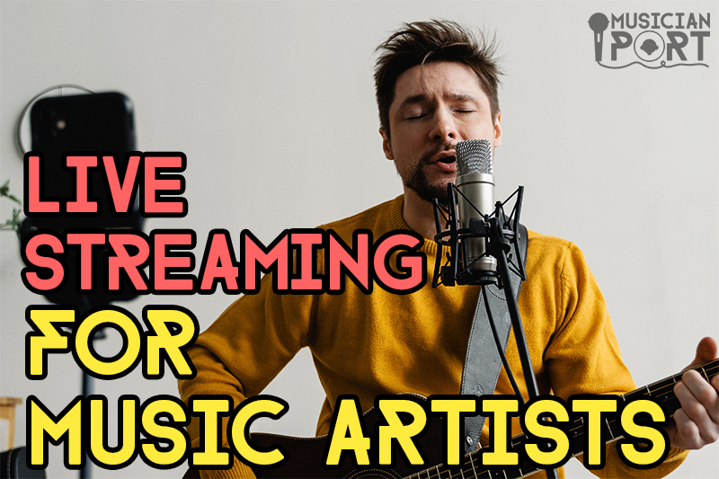 Music Artists Live Streaming Thumbnail
